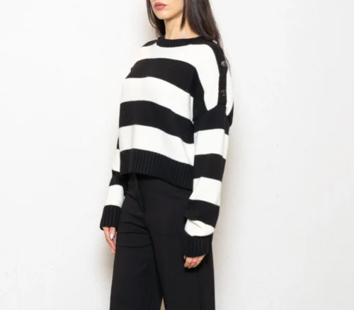 PULLOVER A RIGHE 4018 -Semplice Chic Moda 2 86c57b70 5bfc 4cc8 a77a 148ac4b66da4