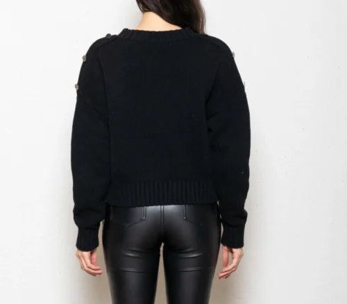 PULLOVER TOTAL BLACK 4018 -Semplice Chic Moda 9 b629e94c c2ce 4fdb b8b9 f4484addf420