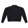 PULLOVER TOTAL BLACK 4018