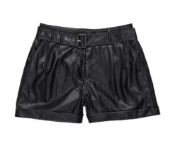 SHORTS EFFETTO PELLE 5037