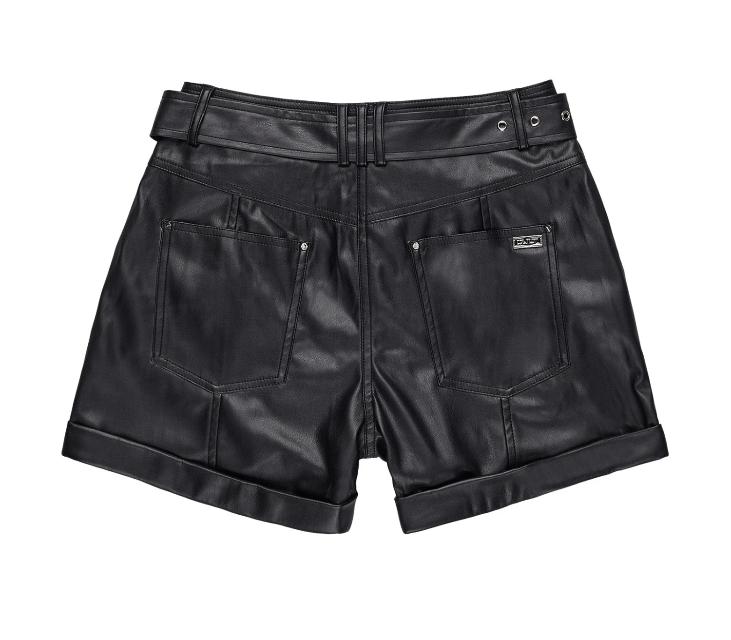 SHORTS EFFETTO PELLE 5037 4 SHORTS EFFETTO PELLE 5037 - immagine 4