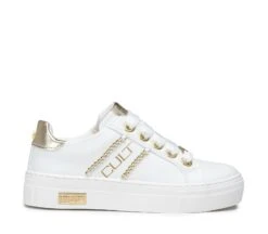 Cult SNEAKER KRUG BIANCA/ORO