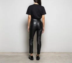 PANTALONI EFFETTO PELLE 5005 8 PANTALONI EFFETTO PELLE 5005 -Semplice Chic Moda cultyoox121222 91di102